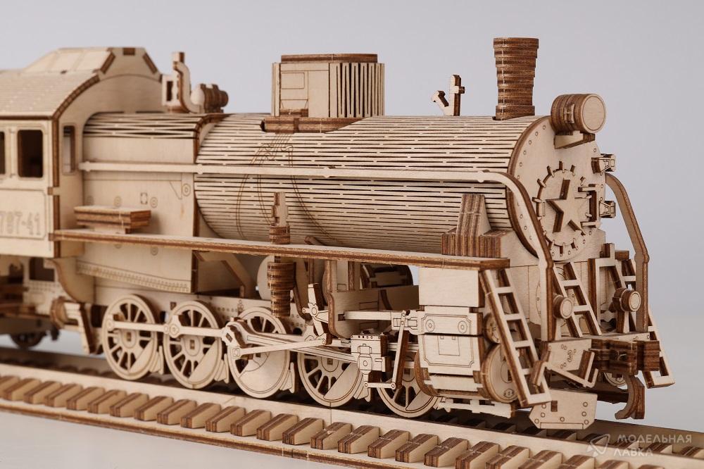 Сборная модель ЭР-797-41 паровоз Baumi Сборная модель ЭР-797-41 паровоз Baumi