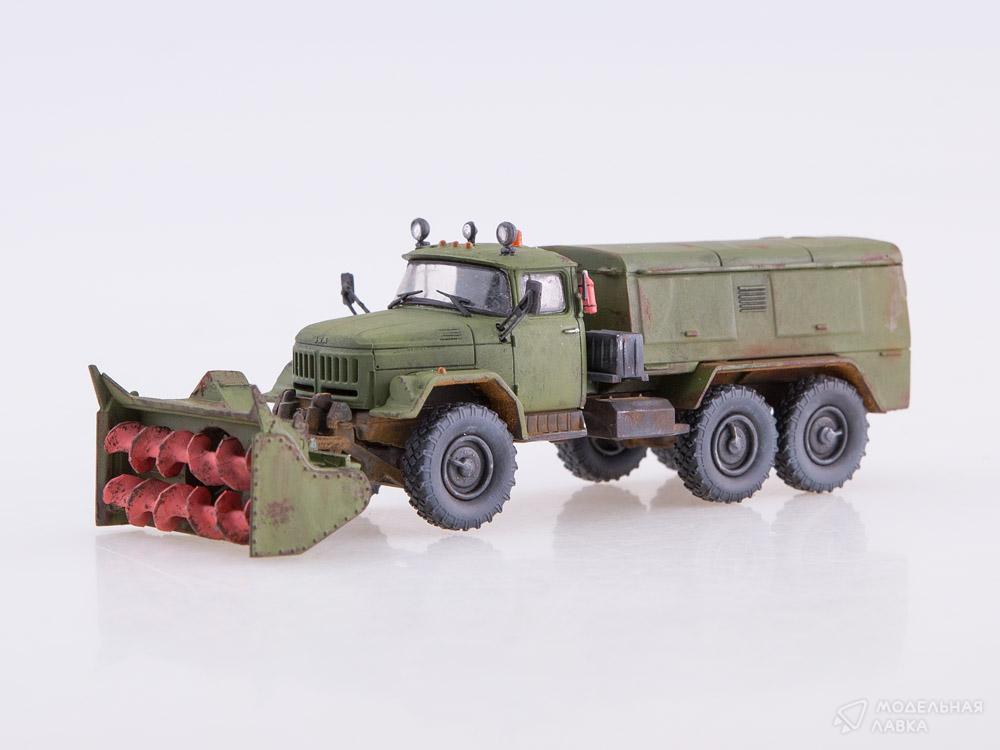 Сборная модель шнекороторный снегоочиститель Д-262 (151) в масштабе 1:43 AVD Models Сборная модель шнекороторный снегоочиститель Д-262 (151) AVD Models