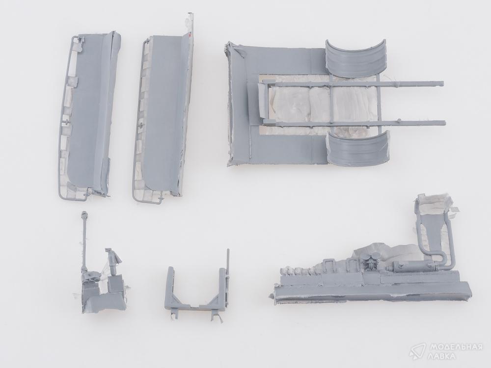 Сборная модель топливозаправщик АТЗ-3,8-130 в масштабе 1:43 AVD Models Сборная модель топливозаправщик АТЗ-3,8-130 AVD Models