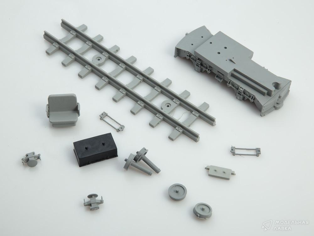 Сборная модель узкоколейный мотовоз МД54-2 в масштабе 1:43 AVD Models Сборная модель узкоколейный мотовоз МД54-2 AVD Models