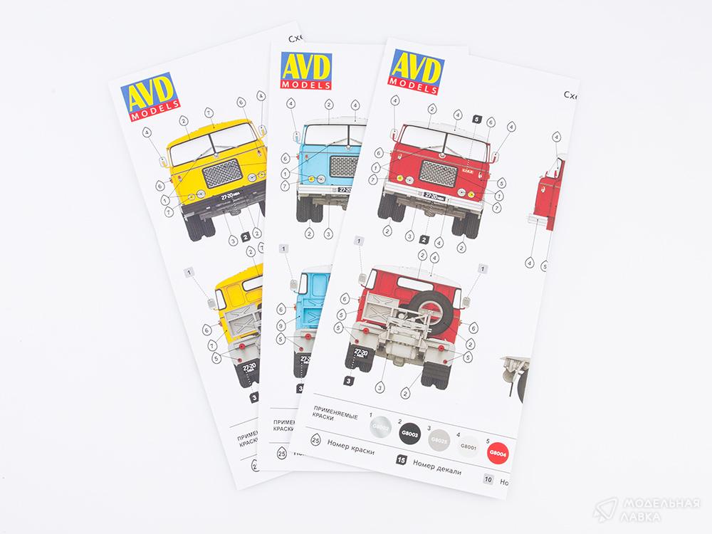 Сборная модель Skoda 706 MTTN в масштабе 1:43 AVD Models Сборная модель Skoda 706 MTTN AVD Models
