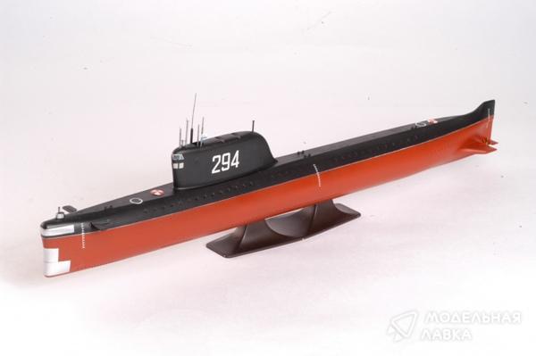 Сборная модель советская атомная подводная лодка К-19 в масштабе 1:350 Звезда Сборная модель советская атомная подводная лодка К-19 Звезда