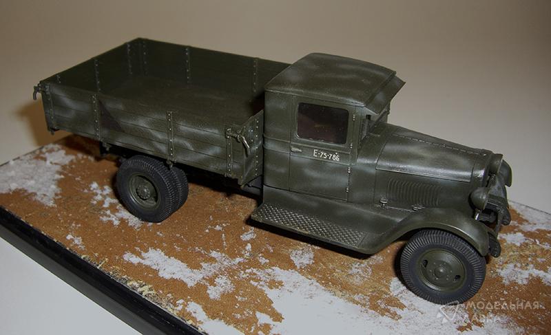 Сборная модель советский грузовой автомобиль ЗиС-5 в масштабе 1:35 ARK Models Сборная модель советский грузовой автомобиль ЗиС-5 ARK Models