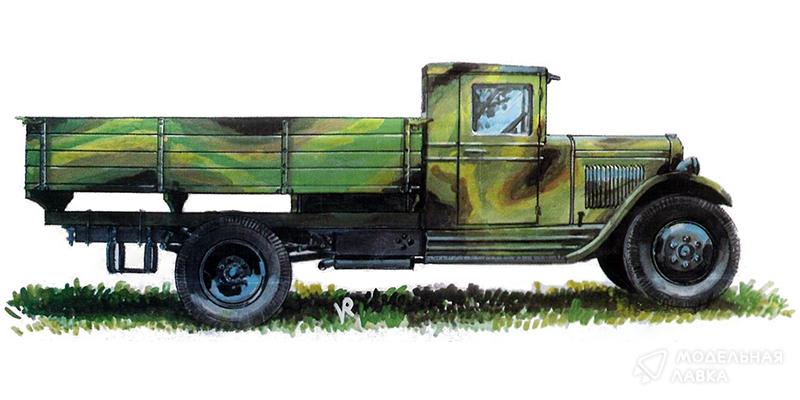 Сборная модель советский грузовой автомобиль ЗиС-5 в масштабе 1:35 ARK Models Сборная модель советский грузовой автомобиль ЗиС-5 ARK Models