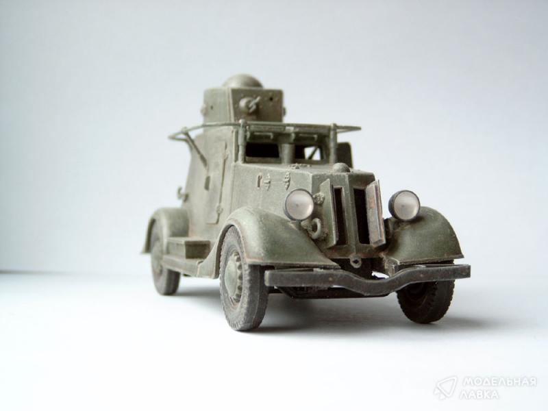 Сборная модель советский лёгкий бронеавтомобиль БА-20 в масштабе 1:35 ARK Models Сборная модель советский лёгкий бронеавтомобиль БА-20 ARK Models