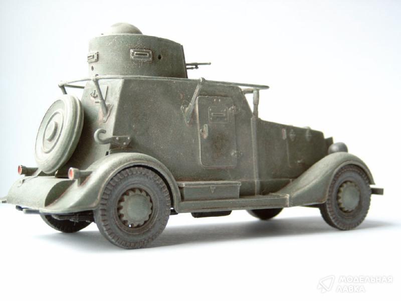 Сборная модель советский лёгкий бронеавтомобиль БА-20 в масштабе 1:35 ARK Models Сборная модель советский лёгкий бронеавтомобиль БА-20 ARK Models