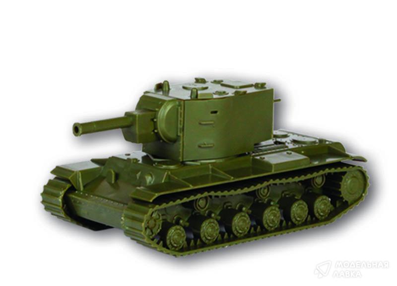 Сборная модель советский тяжелый танк КВ-2 в масштабе 1:100 Звезда Сборная модель советский тяжелый танк КВ-2 Звезда