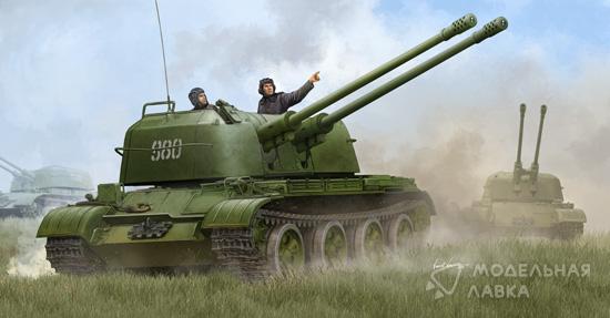Сборная модель Soviet ZSU-57-2 SPAAG в масштабе 1:35 Trumpeter Сборная модель Soviet ZSU-57-2 SPAAG Trumpeter