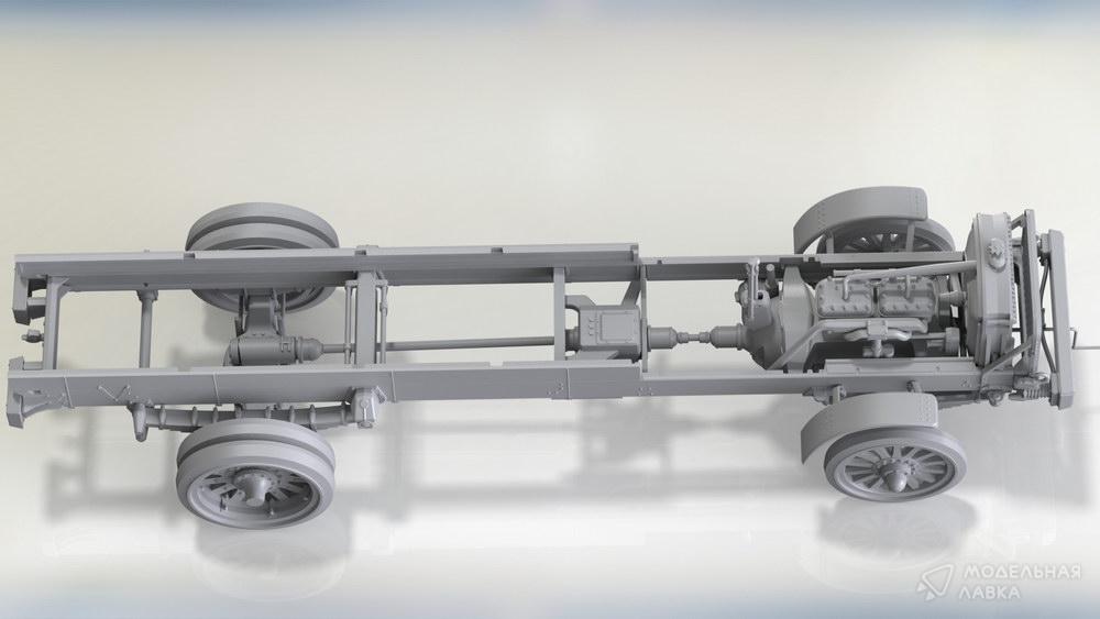 Сборная модель Standard B Liberty, Американский грузовой автомобиль I MB в масштабе 1:35 ICM Сборная модель Standard B Liberty, Американский грузовой автомобиль I MB ICM