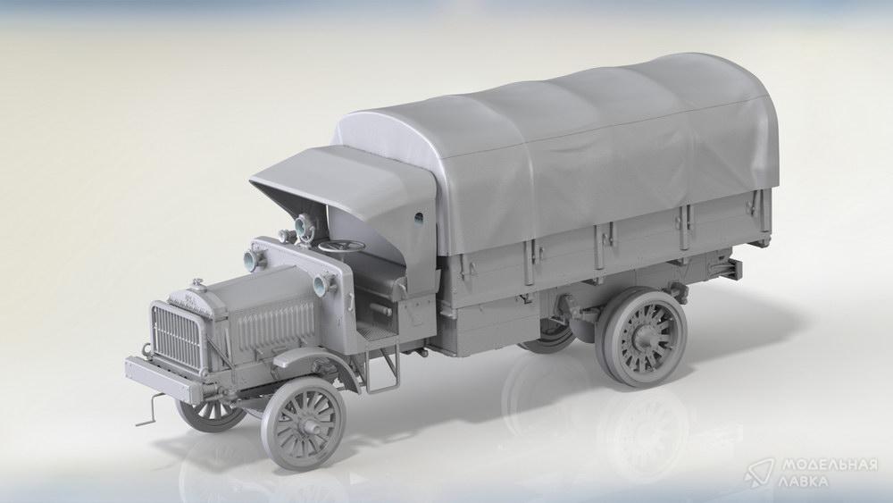Сборная модель Standard B Liberty, Американский грузовой автомобиль I MB в масштабе 1:35 ICM Сборная модель Standard B Liberty, Американский грузовой автомобиль I MB ICM