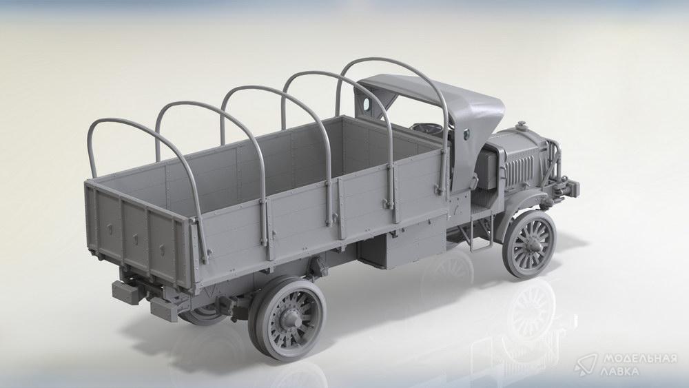 Сборная модель Standard B Liberty, Американский грузовой автомобиль I MB в масштабе 1:35 ICM Сборная модель Standard B Liberty, Американский грузовой автомобиль I MB ICM