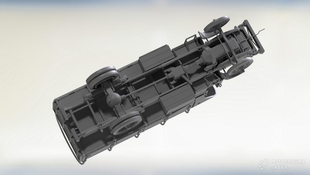 Сборная модель Standard B Liberty, Американский грузовой автомобиль I MB в масштабе 1:35 ICM Сборная модель Standard B Liberty, Американский грузовой автомобиль I MB ICM