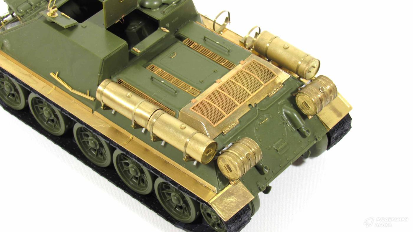 СУ-100. Надгусеничные полки (Звезда) Микродизайн СУ-100. Надгусеничные полки (Звезда) Микродизайн