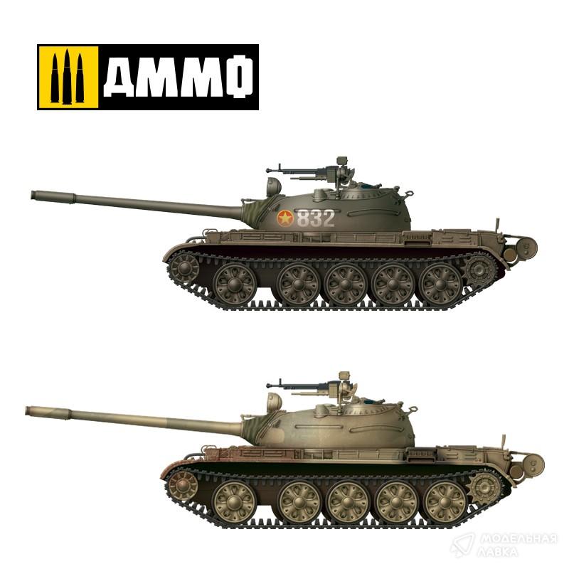 Сборная модель T-54B MID.PROD в масштабе 1:72 Ammo Mig Сборная модель T-54B MID.PROD Ammo Mig