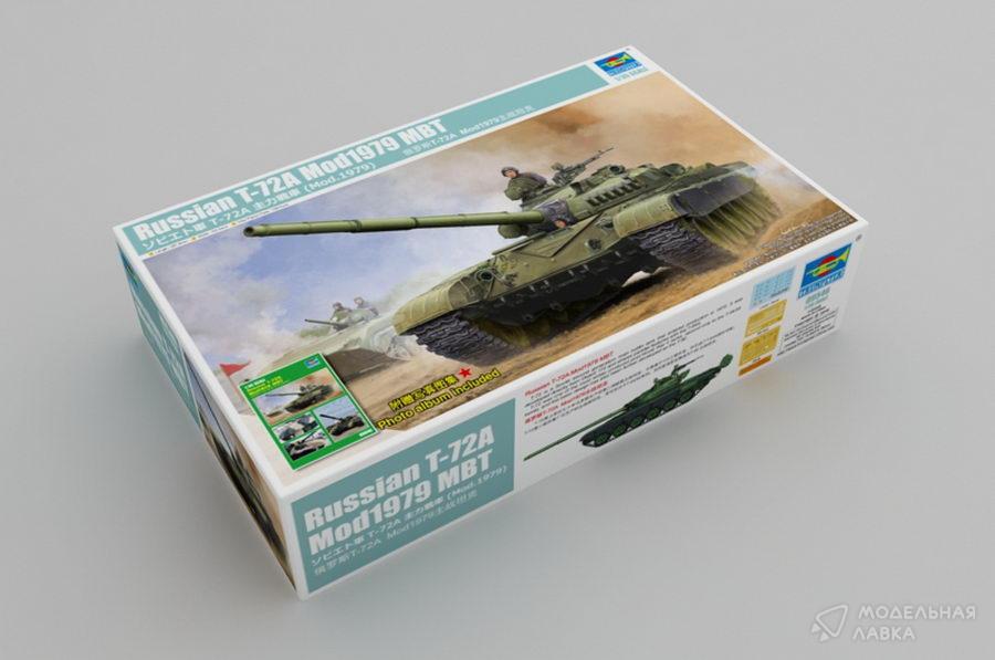 Сборная модель T-72A Mod 1979 в масштабе 1:35 Trumpeter Сборная модель T-72A Mod 1979 Trumpeter