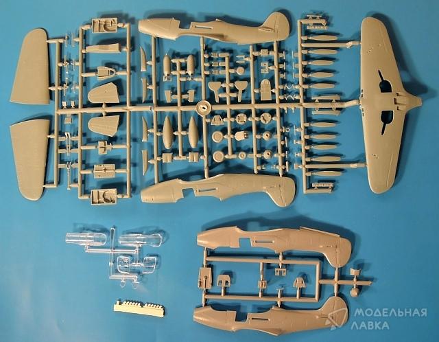 Сборная модель TP-39 Q-5 Airacobra в масштабе 1:72 RS Models Сборная модель TP-39 Q-5 Airacobra RS Models