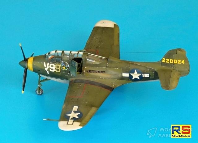 Сборная модель TP-39 Q-5 Airacobra в масштабе 1:72 RS Models Сборная модель TP-39 Q-5 Airacobra RS Models
