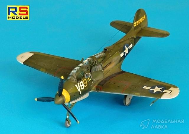 Сборная модель TP-39 Q-5 Airacobra в масштабе 1:72 RS Models Сборная модель TP-39 Q-5 Airacobra RS Models