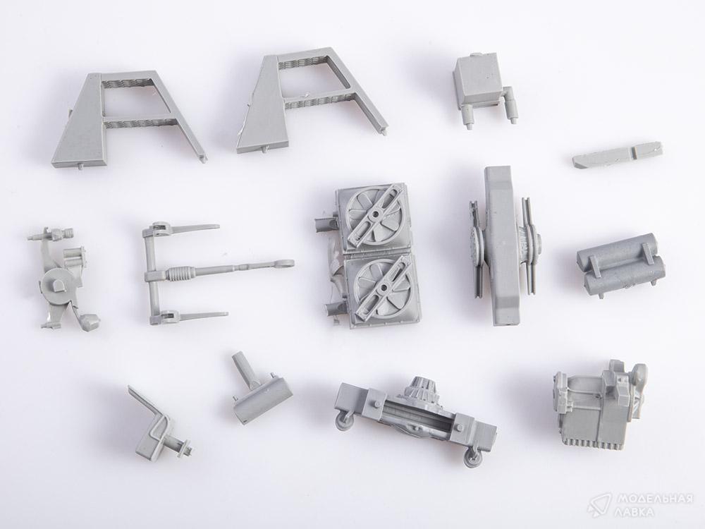 Сборная модель трактор Б-550 в масштабе 1:43 AVD Models Сборная модель трактор Б-550 AVD Models