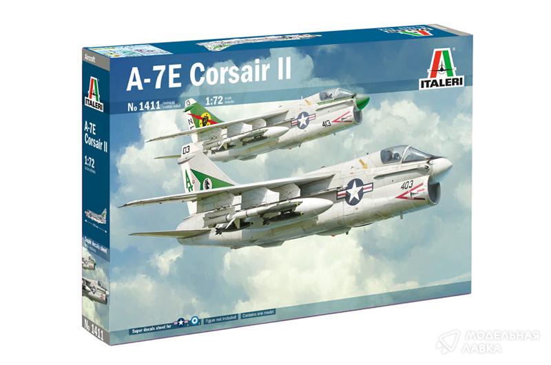 Сборная модель A-7E Corsair II в масштабе 1:72 Italeri Сборная модель A-7E Corsair II Italeri