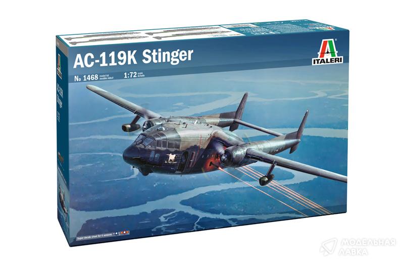 Сборная модель AC-119K STINGER в масштабе 1:72 Italeri Сборная модель AC-119K STINGER Italeri