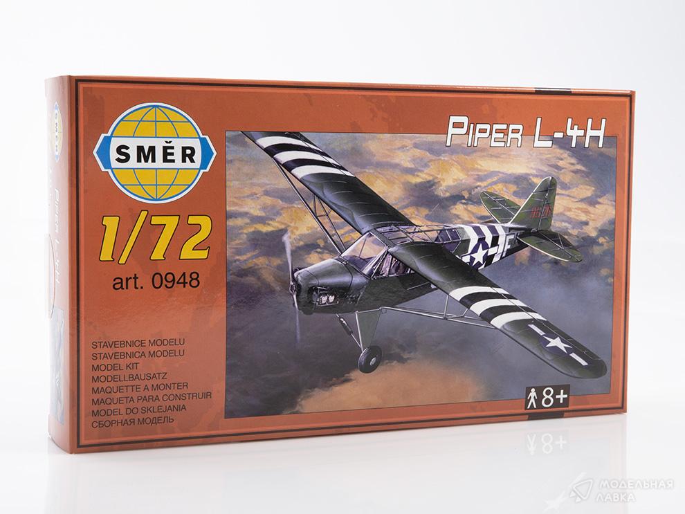 Сборная модель американский самолет связи и корректировщик Piper L-4H Grasshopper в масштабе 1:72 Smer Сборная модель американский самолет связи и корректировщик Piper L-4H Grasshopper Smer
