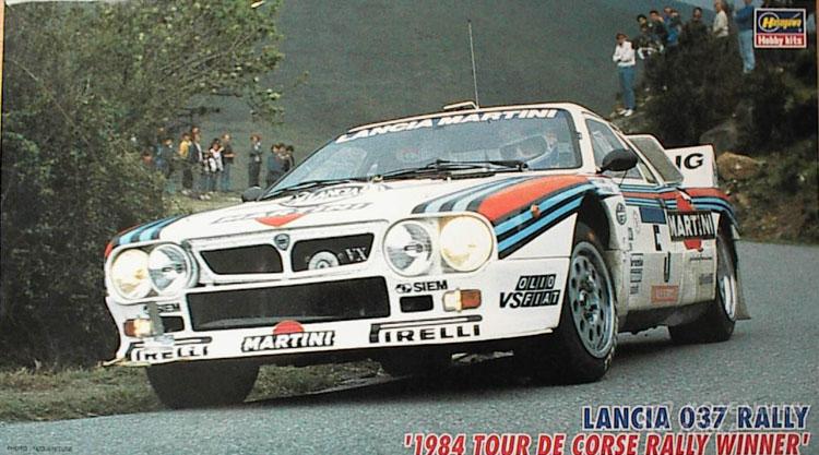 Сборная модель автомобиль Lancia 037 Rally '84 Tour De Corse Rally в масштабе 1:24 Hasegawa Сборная модель автомобиль Lancia 037 Rally '84 Tour De Corse Rally Hasegawa