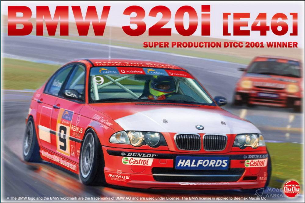 Сборная модель BMW 320i E46 в масштабе 1:24 NuNu Сборная модель BMW 320i E46 NuNu