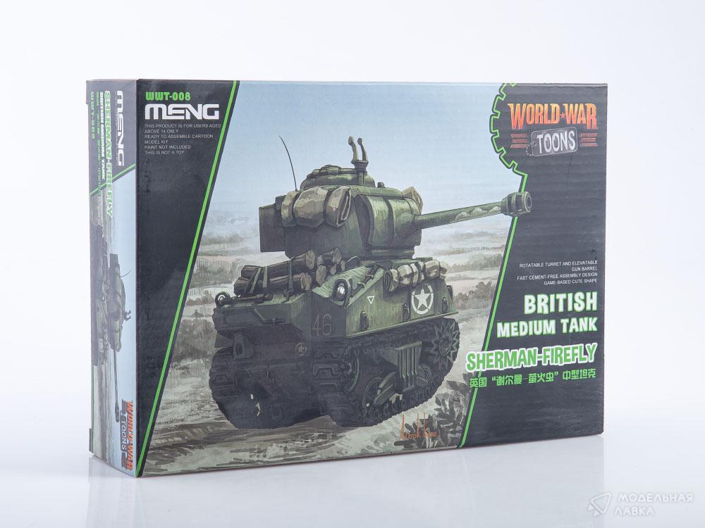 Сборная модель British Medium Tank Sherman Firefly Meng Сборная модель British Medium Tank Sherman Firefly Meng
