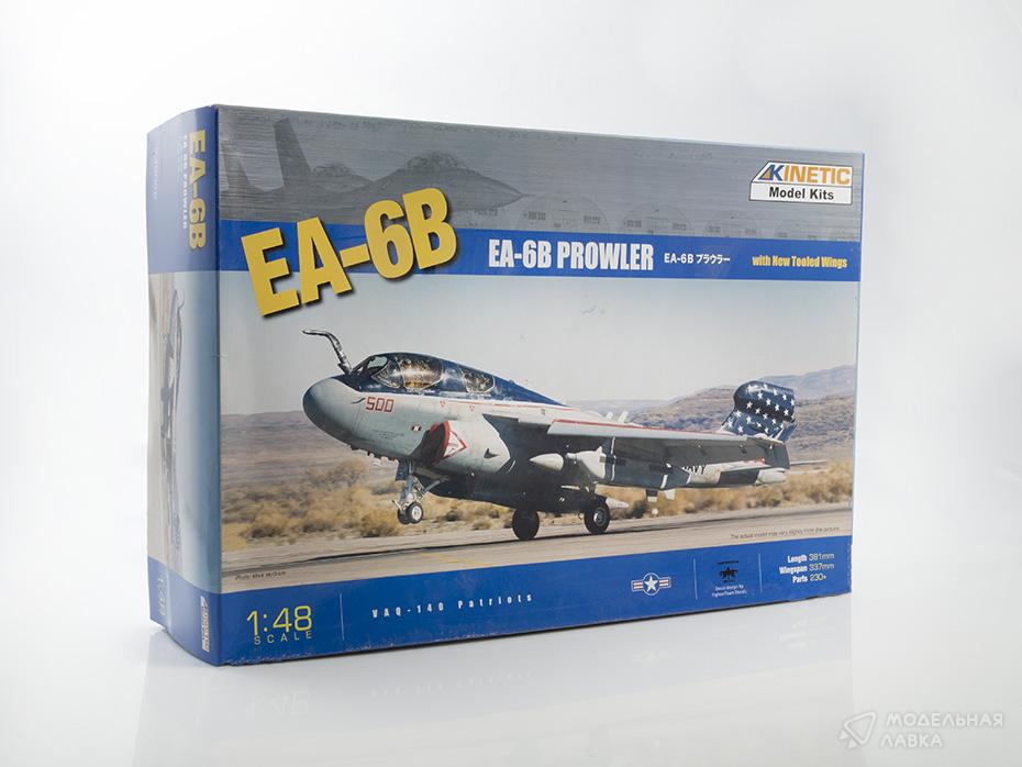 Сборная модель EA-6B Prowler в масштабе 1:48 KINETIC Сборная модель EA-6B Prowler KINETIC