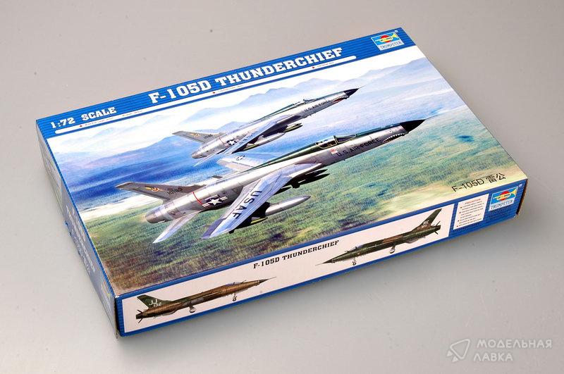 Сборная модель F-105D Thunderchief в масштабе 1:72 Trumpeter Сборная модель F-105D Thunderchief Trumpeter