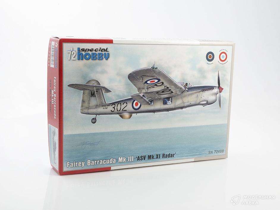 Сборная модель Fairey Barracuda Mk.III 'ASV Mk.XI Radar' в масштабе 1:72 Special Hobby Сборная модель Fairey Barracuda Mk.III 'ASV Mk.XI Radar' Special Hobby