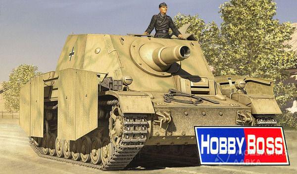 Сборная модель German SturmPanzer IV early Sd. Kfz.166 "Brummbar" в масштабе 1:35 Hobby Boss Сборная модель German SturmPanzer IV early Sd. Kfz.166 "Brummbar" Hobby Boss