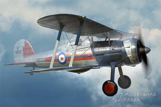 Сборная модель Gloster Gladiator Mk.I в масштабе 1:48 I Love Kit Сборная модель Gloster Gladiator Mk.I I Love Kit