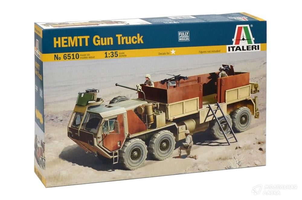Сборная модель грузовик Hemtt gun в масштабе 1:35 Italeri Сборная модель грузовик Hemtt gun Italeri