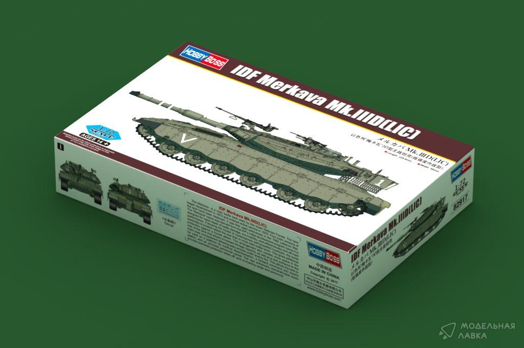 Сборная модель IDF Merkava Mk.IIID (LIC) в масштабе 1:72 Hobby Boss Сборная модель IDF Merkava Mk.IIID (LIC) Hobby Boss