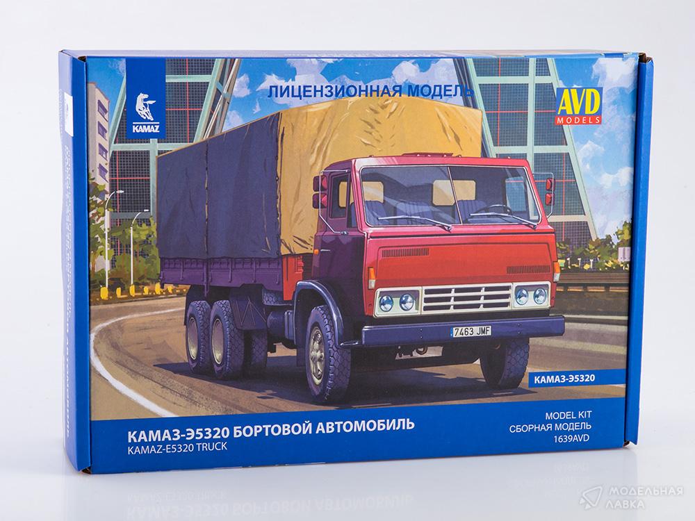 Сборная модель КАМАЗ-Э5320 в масштабе 1:43 AVD Models Сборная модель КАМАЗ-Э5320 AVD Models