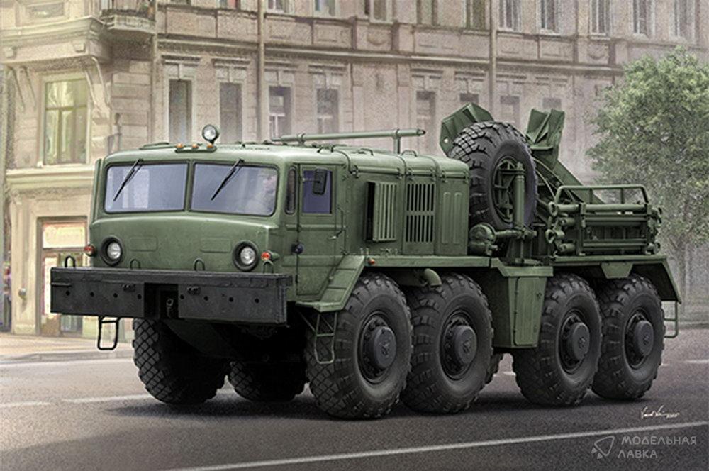 Сборная модель колесный эвакуационный тягач КЭТ-Т в масштабе 1:35 Trumpeter Сборная модель колесный эвакуационный тягач КЭТ-Т Trumpeter