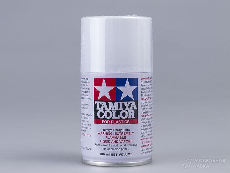 Краска-спрей (Matt White) TS-27 Tamiya Краска-спрей (Matt White) TS-27 Tamiya