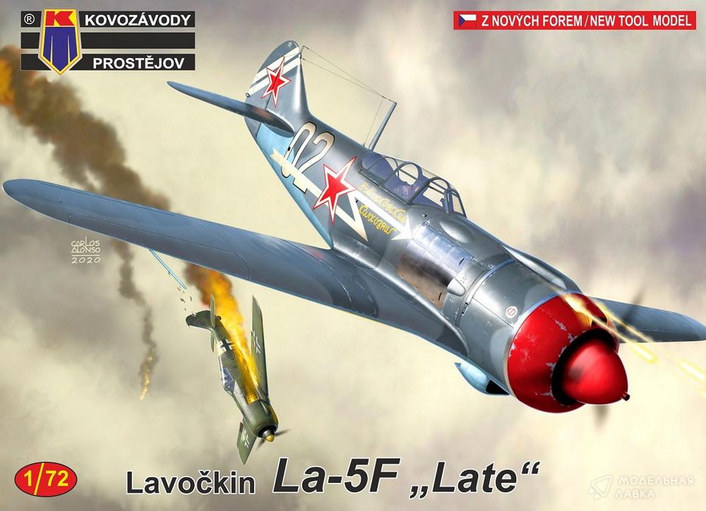 Сборная модель La-5F „Late“ в масштабе 1:72 Kovozavody Prostejov Сборная модель La-5F „Late“ Kovozavody Prostejov