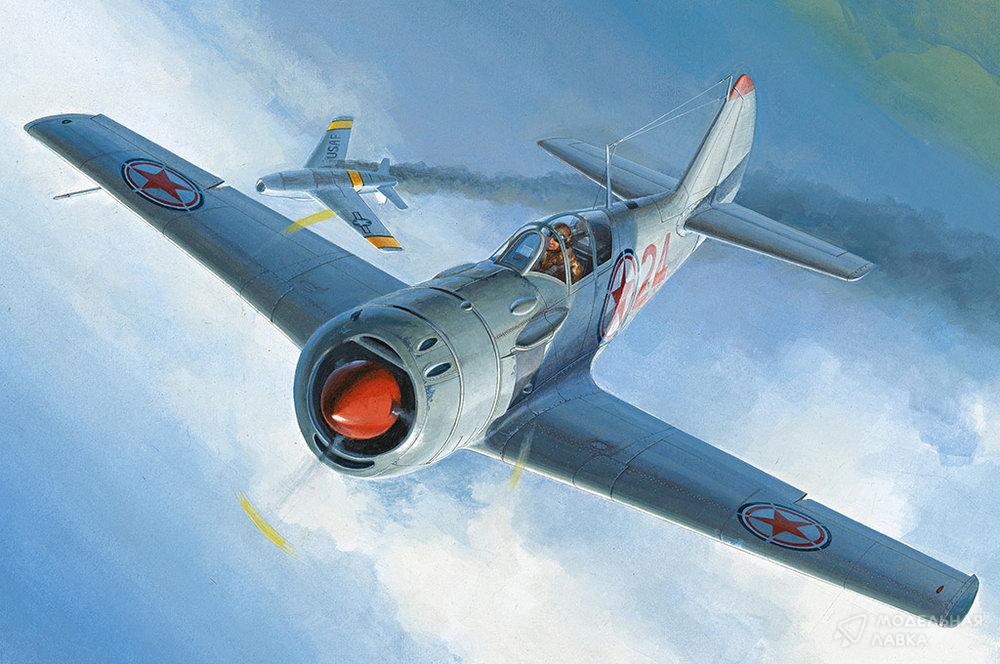 Сборная модель Lavochkin La-11 Fang в масштабе 1:48 Hobby Boss Сборная модель Lavochkin La-11 Fang Hobby Boss