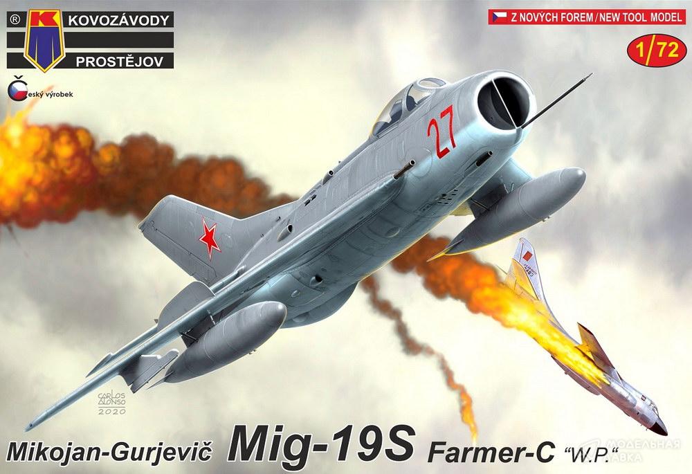 Сборная модель MiG-19S „Warsaw Pact“ в масштабе 1:72 Kovozavody Prostejov Сборная модель MiG-19S „Warsaw Pact“ Kovozavody Prostejov