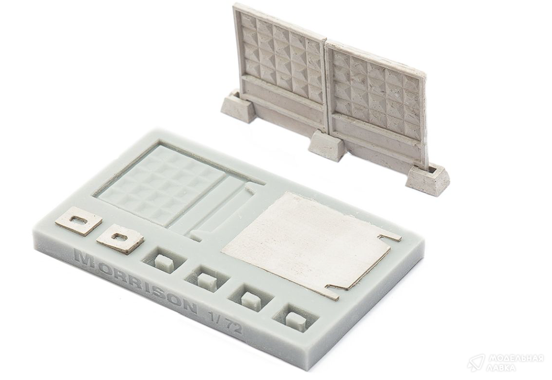 Молд для литья заборов ПО-2 для макетов М1/72 Morrison