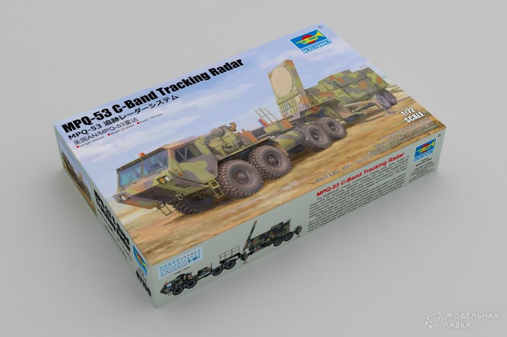 Сборная модель MPQ-53 C-Band Tracking Radar в масштабе 1:72 Trumpeter Сборная модель MPQ-53 C-Band Tracking Radar Trumpeter