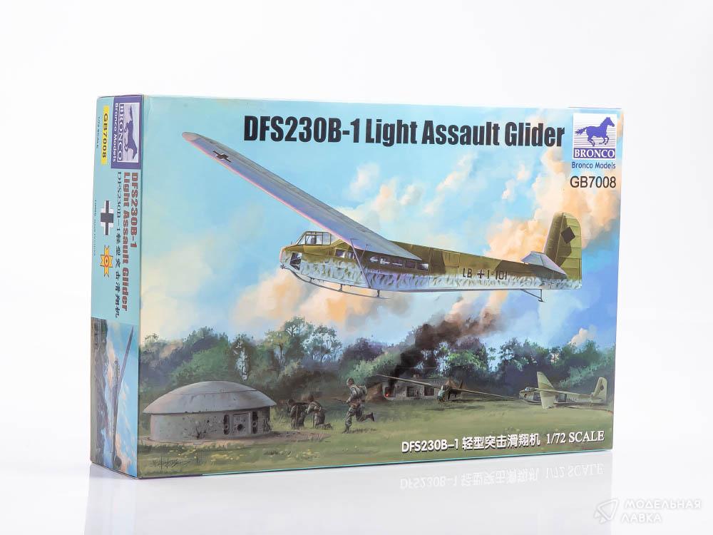 Сборная модель немецкий легкий штурмовой Планер DFS 230 B-1 в масштабе 1:72 Bronco Сборная модель немецкий легкий штурмовой Планер DFS 230 B-1 Bronco