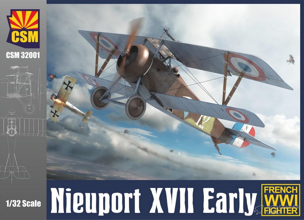 Сборная модель Nieuport XVII Early в масштабе 1:32 Copper State Models Сборная модель Nieuport XVII Early Copper State Models