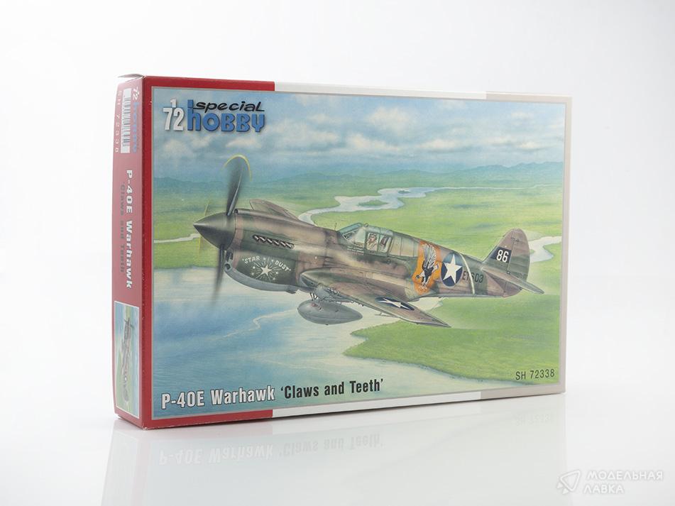 Сборная модель P-40E Warhawk 'Claws and Teeth' в масштабе 1:72 Special Hobby Сборная модель P-40E Warhawk 'Claws and Teeth' Special Hobby