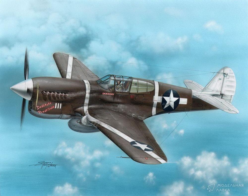 Сборная модель P-40F Warhawk "Guadalcanal Hawks" в масштабе 1:72 Special Hobby Сборная модель P-40F Warhawk "Guadalcanal Hawks" Special Hobby