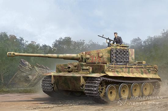 Сборная модель Pz.Kpfw.VI Ausf.E Sd.Kfz.181 Tiger I (Medium Production) w/ Zimmerit в масштабе 1:35 Trumpeter Сборная модель Pz.Kpfw.VI Ausf.E Sd.Kfz.181 Tiger I (Medium Production) w/ Zimmerit Trumpeter