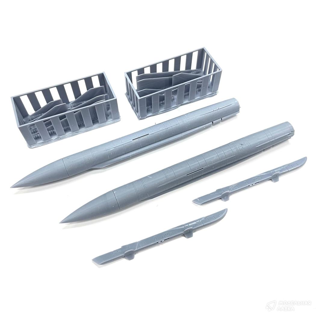 Ракета Х-22 и 2 пилона для Ту-22 + декали Мастерская Мажор Моделс